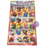 Vỉ đồ chơi mô hình Pokemon bằng nhựa 24 con (5cm)