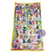 Vỉ đồ chơi mô hình Pokemon bằng nhựa 36 con (3cm)