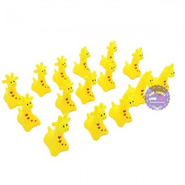 Bộ đồ chơi thú chít hươu cao cổ 3 con túi lưới