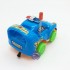 Đồ chơi xe ô tô cảnh sát mini chạy bằng dây cót