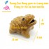 Tượng cóc ếch bằng gốm sứ tráng men trang trí hồ cá tiểu cảnh hòn non bộ