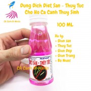 Dung dịch diệt sán - thủy tức Nuphar 100 ML cho hồ cá thủy sinh HỒNG