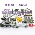 Hộp đồ chơi xe máy bay công trình quân sự bằng sắt 40 chi tiết MZ837