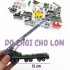 Hộp đồ chơi xe máy bay công trình quân sự bằng sắt 40 chi tiết MZ837