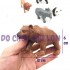 Bộ 6 con thú rừng đại: sư tử, gấu, voi, khỉ Jungle Animal Y167