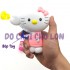 Vỉ đồ chơi súng thổi bong bóng xà phòng hình Kitty CS377