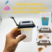 Phễu rổ đựng trùn chỉ vòng giữ thức ăn ĐA NĂNG 3 in 1 cho cá ăn không bị phân tán