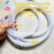 Ống dây oxy ống dẫn nước 8,12,16 mm CHỐNG GẬP bằng nhựa dẻo cho máy bơm lọc nước hồ cá 1 Mét