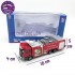 Xe mô hình cứu hỏa phun nước bằng sắt 1:50 KDW 625013