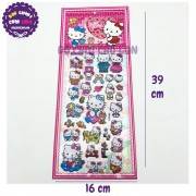 Hình dán sticker nổi 3D hình mèo Kitty