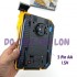 Hộp đồ chơi xe cào đất bánh đèn chạy pin có nhạc 9035A