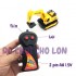Hộp đồ chơi xe cào đất điều khiển từ xa 2 kênh chạy pin MS915