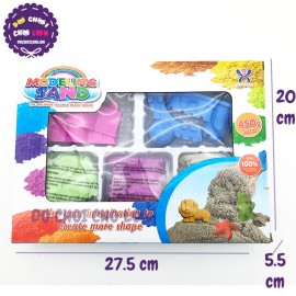 Hộp đồ chơi cát tạo hình Modeling Sand lâu đài 1237C