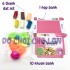 Hộp đồ chơi làm bánh kem bằng đất sét nặn 6 màu & khuôn 728B2