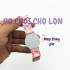 Vỉ đồng hồ mắt xích cho bé hình Kitty bằng nhựa 777-144