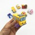 Hộp đồ chơi 8 xe ô tô Robocar Poli chạy trớn