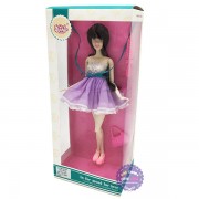 Hộp đồ chơi búp bê mặc đầm xòe ngắn 14 khớp nối