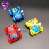 Đồ chơi xe siêu anh hùng Minion nhào lộn 360 độ chạy cót 5813B