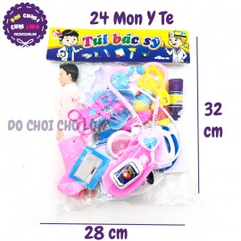 Bộ đồ chơi làm bác sĩ 24 món dụng cụ y tế LT506-3T