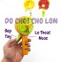 Đồ chơi quạt bóp tay trái cây phun nước KD077
