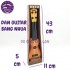 Hộp đồ chơi đàn guitar thùng bằng nhựa 4 dây cước 998-9