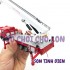 Xe mô hình cứu hỏa THANG CẦN TRỤC bằng sắt 1:50 KDW 625014