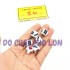 Bộ 10 hột xúc xắc lắc xí ngầu 13 LY CAO CẤP TRUNG THÀNH (13 mm)