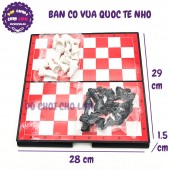 Đồ chơi bàn cờ VUA QUỐC TẾ NHỎ bằng nhựa SIZE 28 x 29 cm