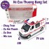 Hộp đồ chơi xe cứu thương bằng sắt chạy trớn có đèn nhạc 8909B