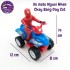 Đồ chơi xe mô tô người nhện 4 bánh chạy bằng dây cót 998-05