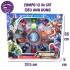 Đồ chơi 10 xe hơi siêu anh hùng bằng SẮT xếp hình tròn 0418-30