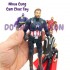 Đồ chơi mô hình 4 siêu anh hùng Thor,Captain,Thanos,Iron có đèn B88614