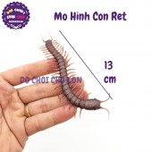Đồ chơi mô hình con rết mini bằng cao su