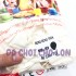 Bong bóng tròn trơn màu TRẮNG đường kính 25 cm - 50 Cái/1 Bịch