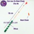 Đồ chơi cần câu cá nam châm size 78 cm bằng nhựa cho bé