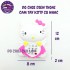 Đồ chơi điện thoại bàn cầm tay Kitty dùng pin có nhạc M888-2