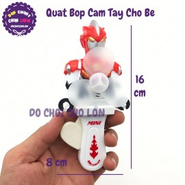 Đồ chơi quạt bóp tay siêu nhân điện quang 1 cánh bằng nhựa 1073-1