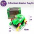 Hộp đồ chơi xe THU HOẠCH nhào lộn 12 bánh chạy pin V319