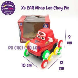 Hộp đồ chơi xe CARS nhào lộn 12 bánh chạy pin V318