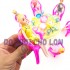 Hộp đồ chơi bàn ghế ăn tiệc 6 bé búp bê baby A8-76