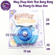 Đồ chơi Máy Chụp Hình thổi bong bóng xà phòng 2 bình có đèn nhạc MY121Y-2