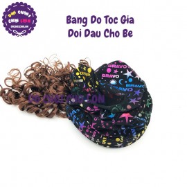 Băng đô cài tóc giả đội đầu cho bé 707-58