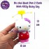 Đồ chơi quạt đèn Kitty 2 cánh quay tay DY08B-11