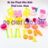 Đồ chơi trang trí bàn tiệc 33 món cho bé bằng nhựa HT7621