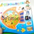 Hộp đồ chơi đập chuột hình con CÁ phát nhạc dùng pin