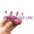 Hộp 8 xe cứu hỏa đồ chơi mô hình bằng sắt 1:64 G0388E