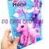 Vỉ đồ chơi 2 chú ngựa Pony trang điểm 539B