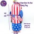 Bộ đồ chơi đấm bốc Boxing võ đài hình cờ Mỹ & bao tay 856-5