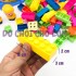 Giỏ đồ chơi lắp ráp xếp hình 2 BÉ BABY 62 mảnh túi lưới 068-46