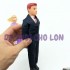 Vỉ đồ chơi búp bê cô dâu chú rể bằng nhựa size 23 cm 1409